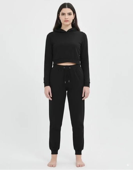 Women’s Cropped Hoodie & Joggers Combo Pack