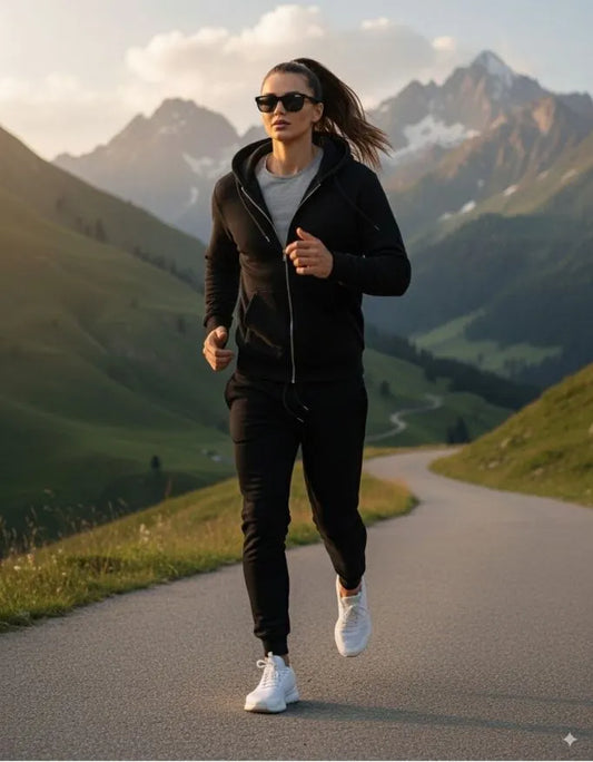 Premium Unisex Zip Hoodie and Joggers Combo