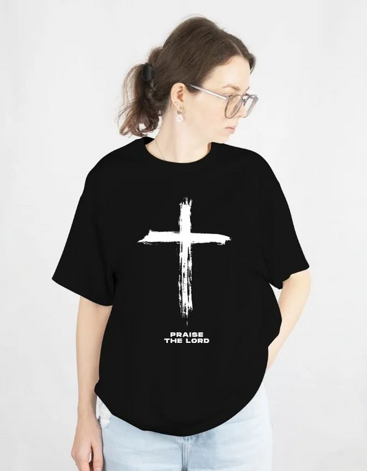 Jesus Love Unisex Terry Fabric Oversized Tee