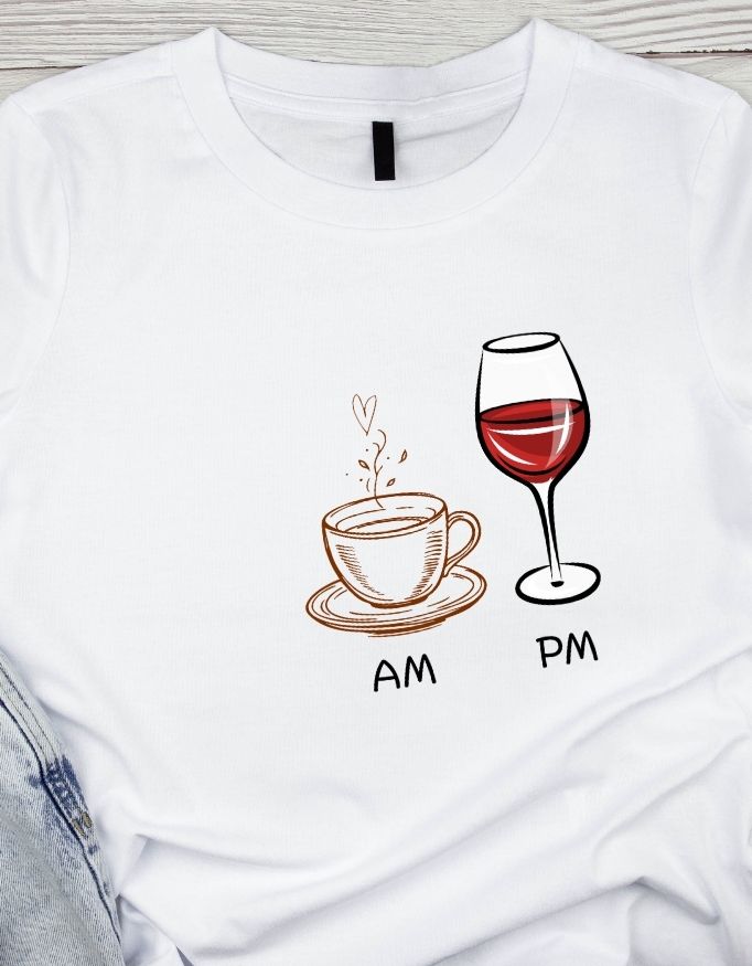 AM PM Unisex Premium T-Shirt