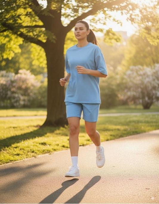 Unisex Premium Terry Fabric Tee & Short