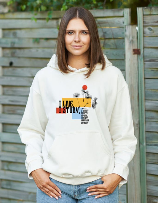 I Live I Study Unisex Premium Hoodie