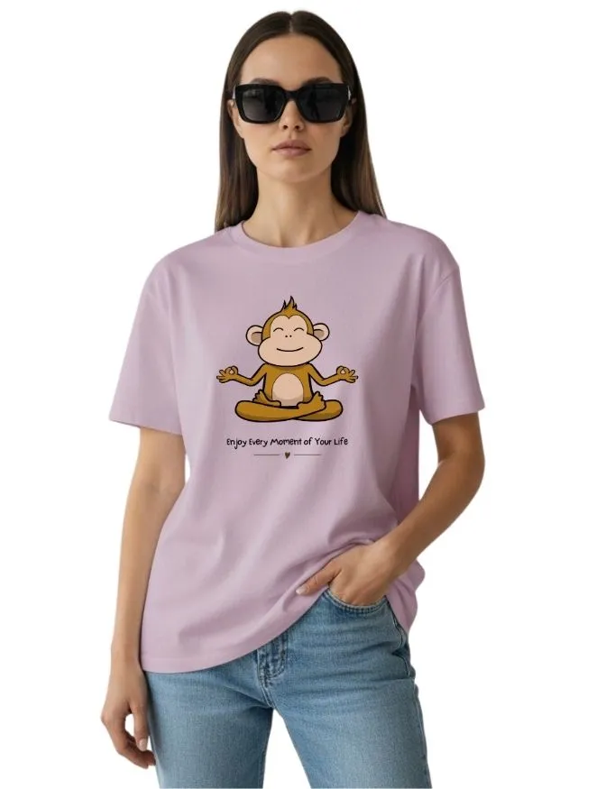 Yoga Unisex Terry Fabric Oversized Tee