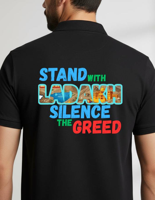 Stand With Ladakh Men's Polo