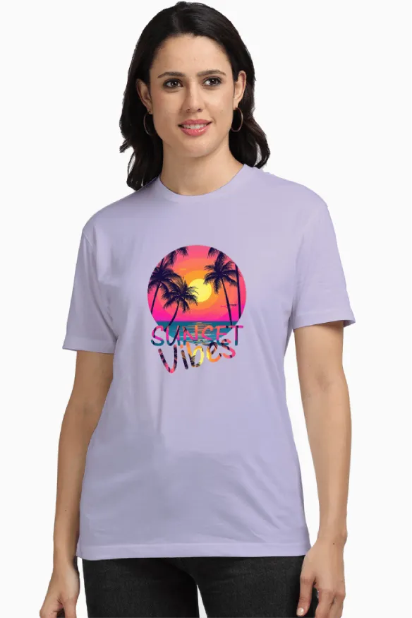 Sunset Vibes Unisex Supima T-Shirt