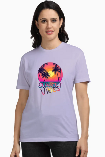 Sunset Vibes Unisex Supima T-Shirt