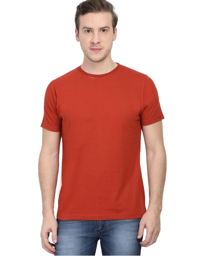 Plain Unisex Premium Cotton T-Shirt