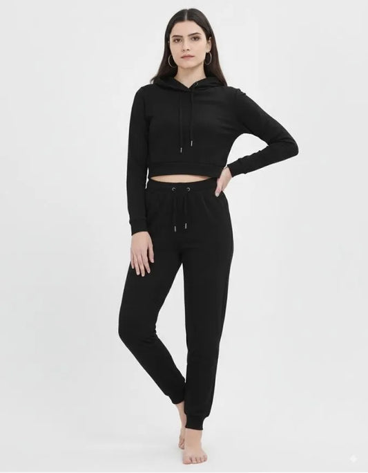 Women’s Cropped Hoodie & Joggers Combo Pack