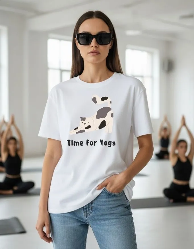 Yoha Unisex Terry Fabric Oversized Tee