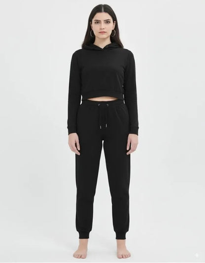 Women’s Cropped Hoodie & Joggers Combo Pack