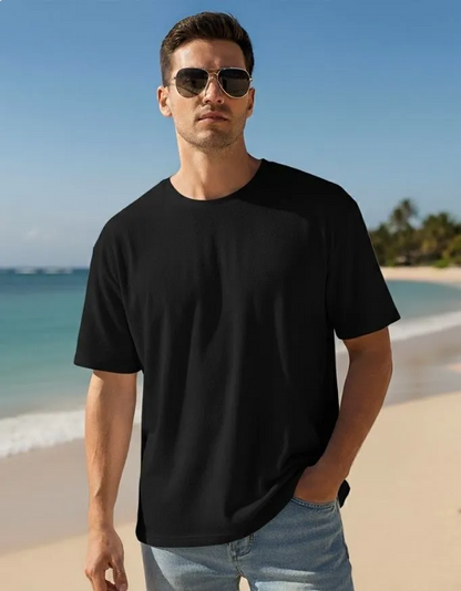 Plain Unisex Terry Oversized Tee