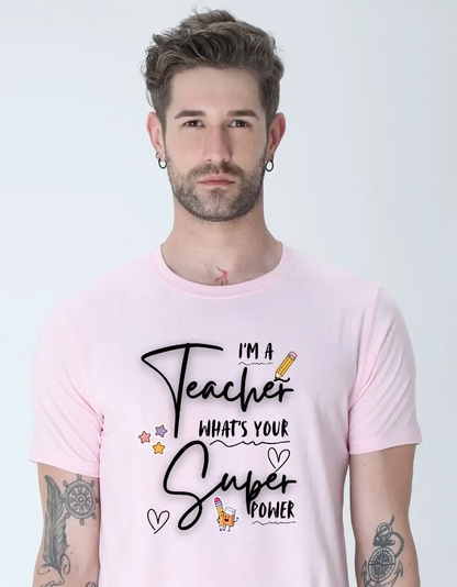 Teacher Power Unisex Premium T-Shirt