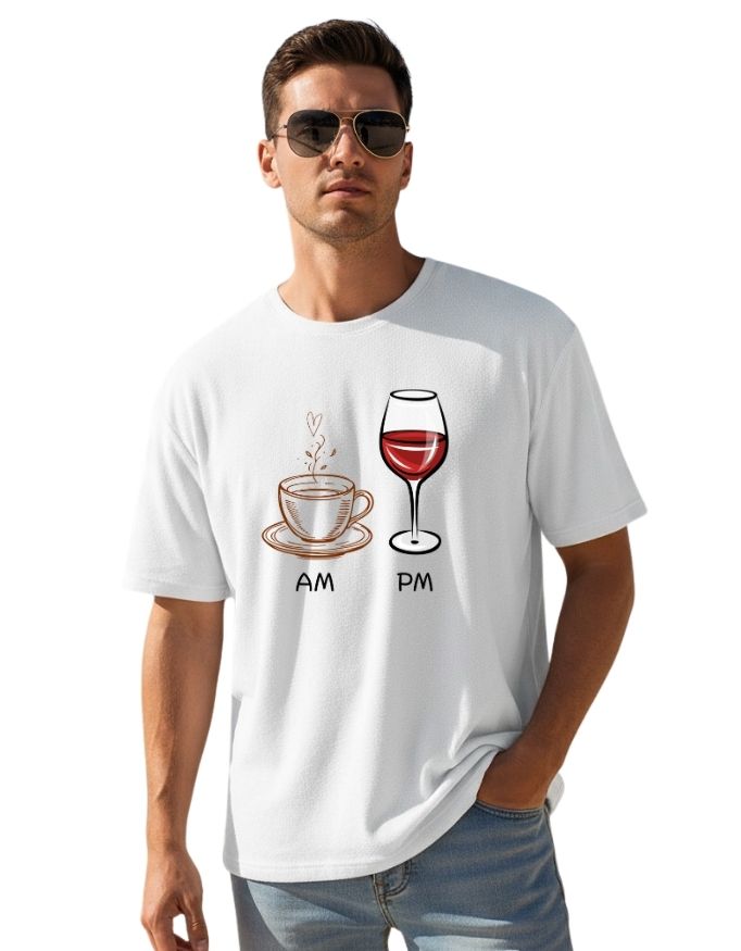 AM PM Unisex Premium T-Shirt