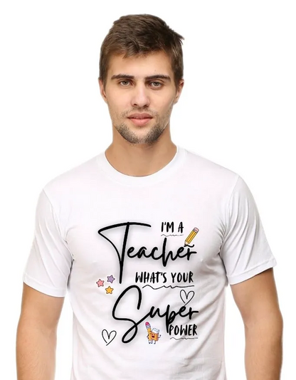 Teacher Power Unisex Premium T-Shirt