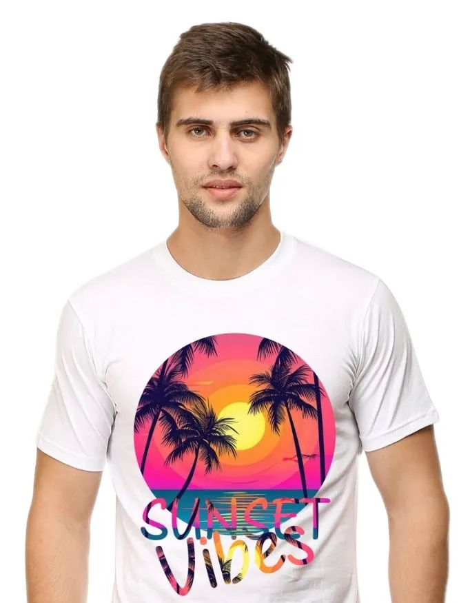 Sunset Vibes Unisex Premium T-Shirt
