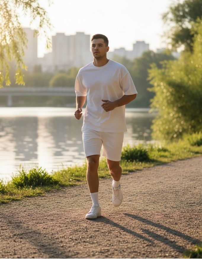 Unisex Premium Terry Fabric Tee & Short