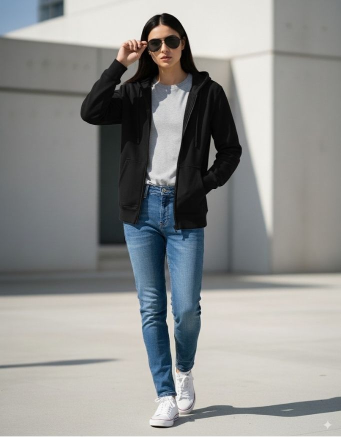 Premium Unisex Zip Hoodie