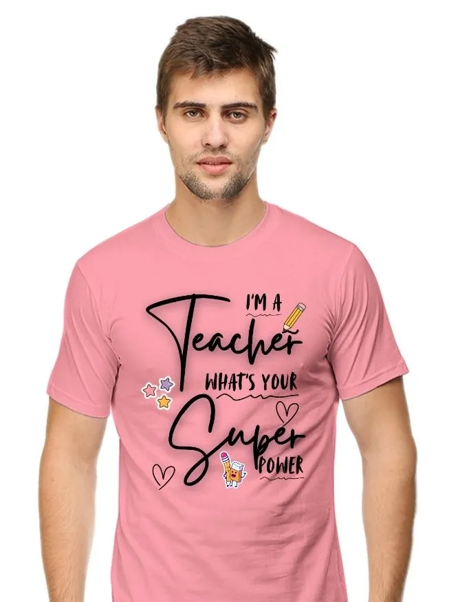 Teacher Power Unisex Premium T-Shirt