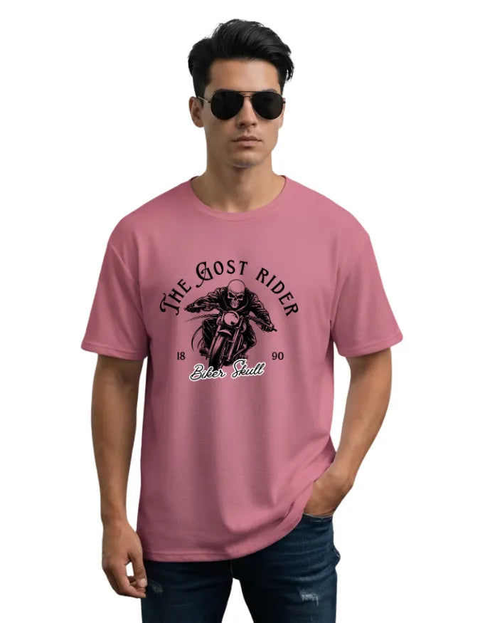 Ghost Rider Unisex Terry Fabric Oversized Tee