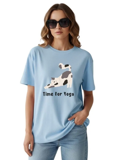 Yoha Unisex Terry Fabric Oversized Tee