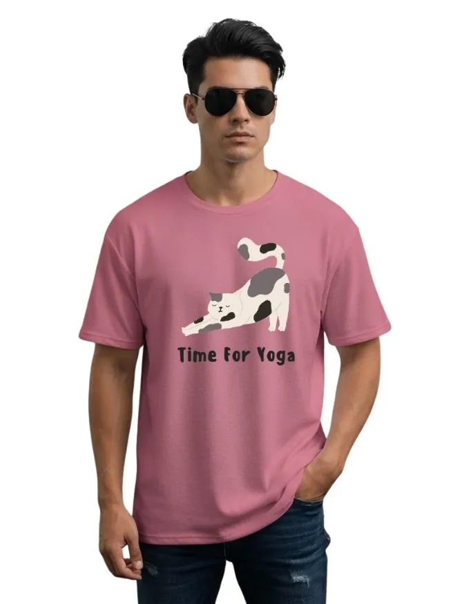 Yoha Unisex Terry Fabric Oversized Tee