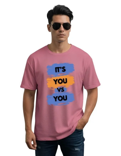 You vs You Unisex Terry Fabric Oversized Tee