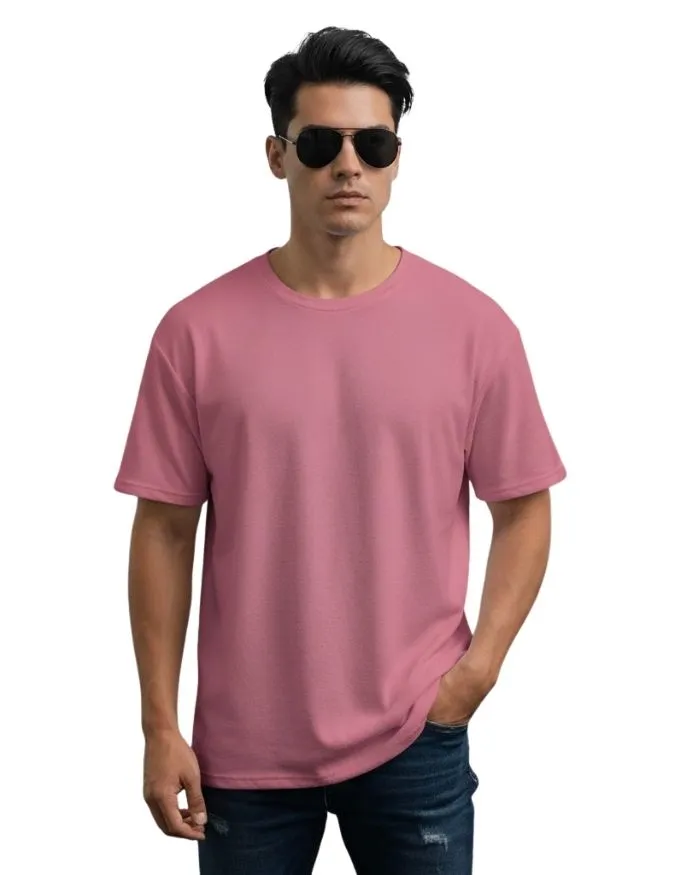 Plain Unisex Terry Oversized Tee