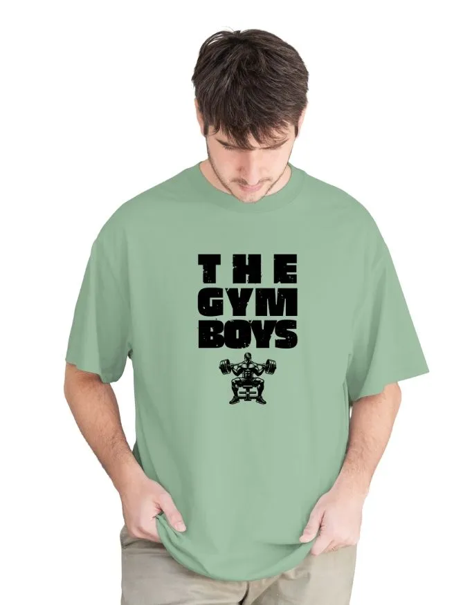 Gym Boys Unisex Terry Fabric Oversized Tee