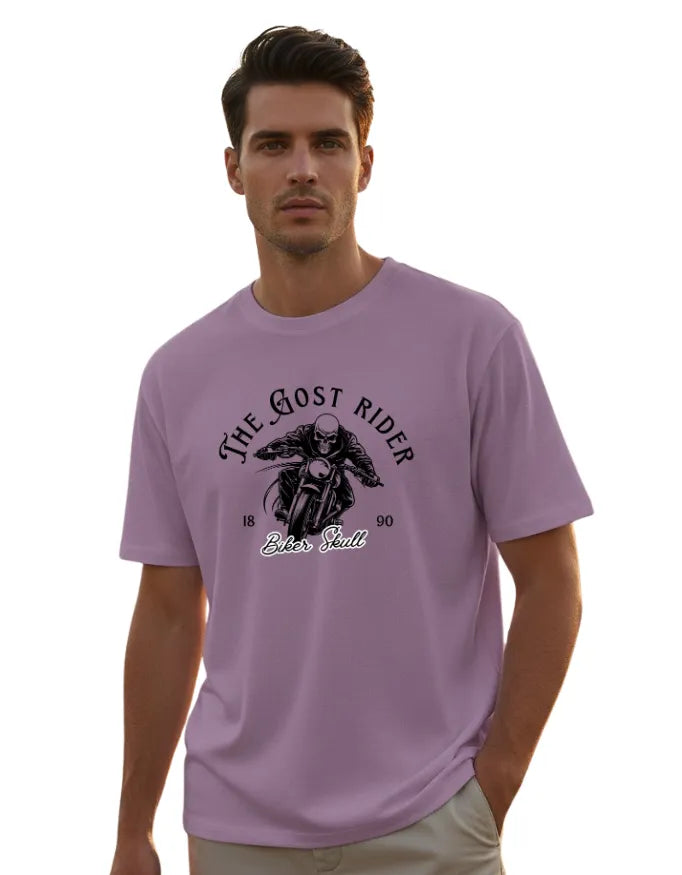 Ghost Rider Unisex Terry Fabric Oversized Tee