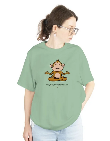 Yoga Unisex Terry Fabric Oversized Tee