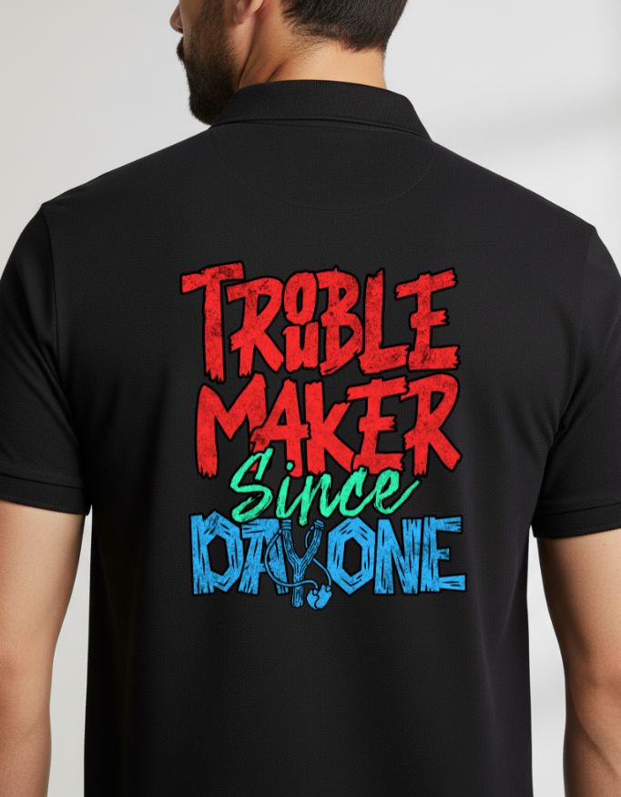 Trouble Maker Men's Polo