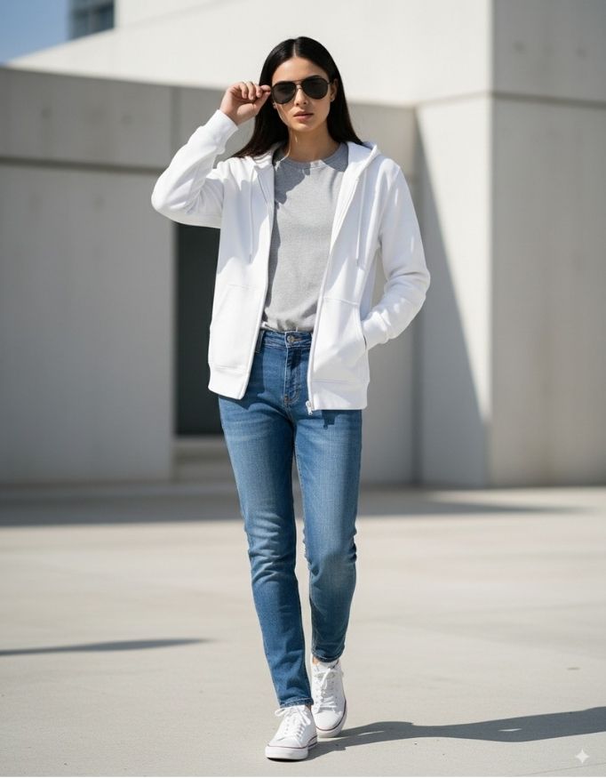 Premium Unisex Zip Hoodie