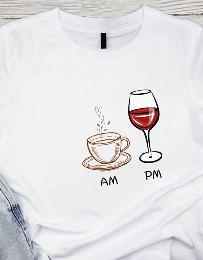 AM PM Unisex Premium T-Shirt