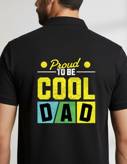 Proud to be Cool Dad Men's Polo