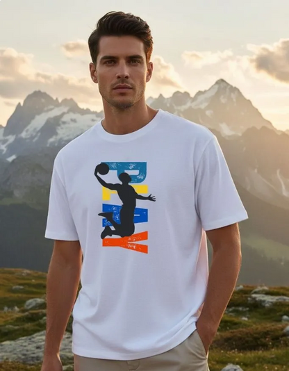 Sports Life Unisex Terry Fabric Oversized Tee