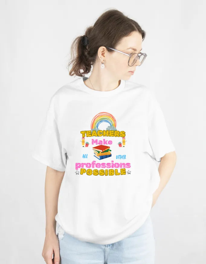 Teacher Power Unisex Premium T-Shirt