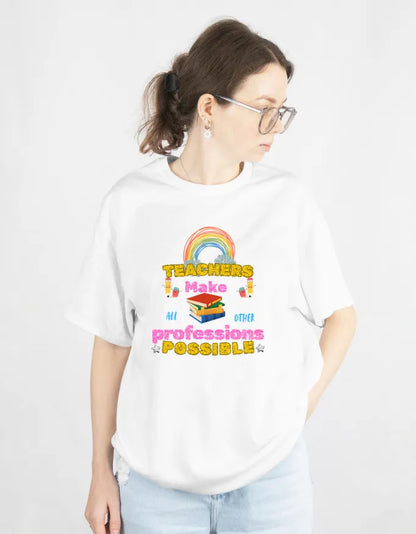 Teacher Power Unisex Premium T-Shirt