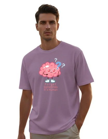 Brain is Human Unisex Terry Fabric Oversized Tee