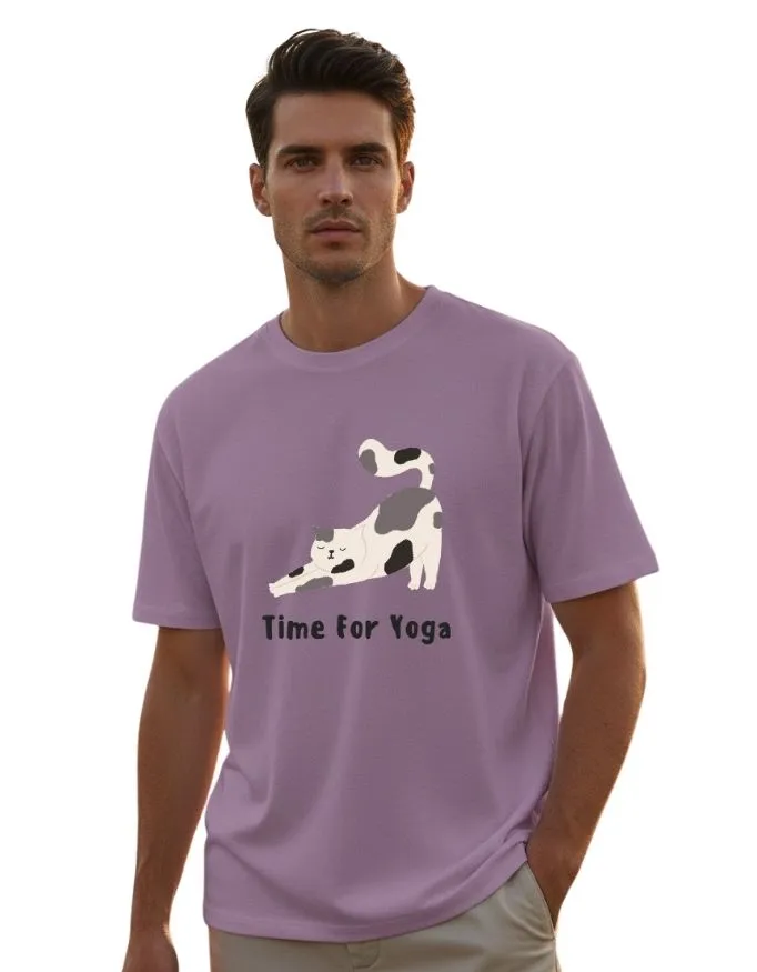 Yoha Unisex Terry Fabric Oversized Tee