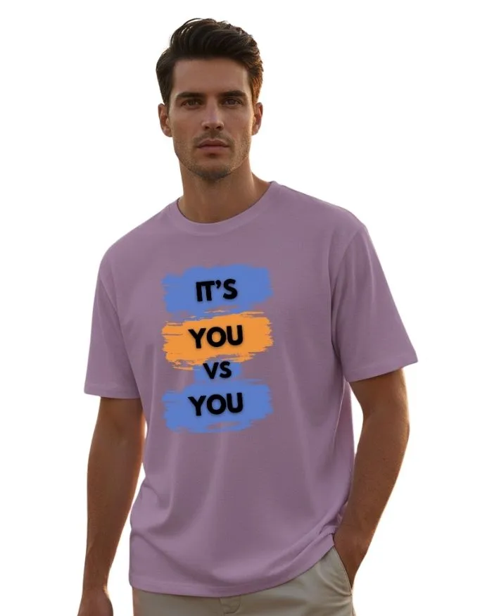 You vs You Unisex Terry Fabric Oversized Tee