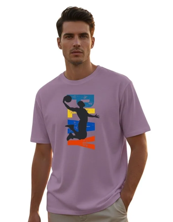 Sports Life Unisex Terry Fabric Oversized Tee