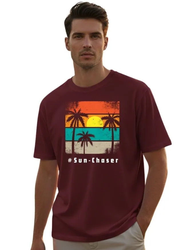 Sun Chaser Unisex Terry Fabric Oversized Tee