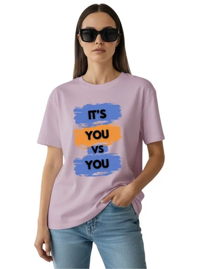 You vs You Unisex Terry Fabric Oversized Tee
