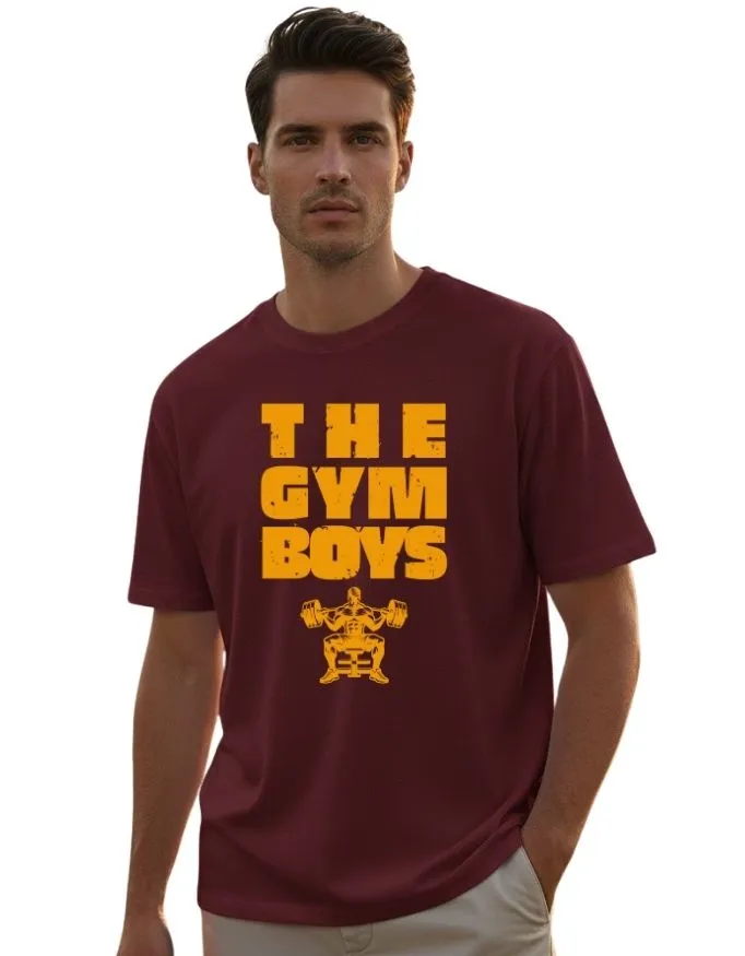 Gym Boys Unisex Terry Fabric Oversized Tee