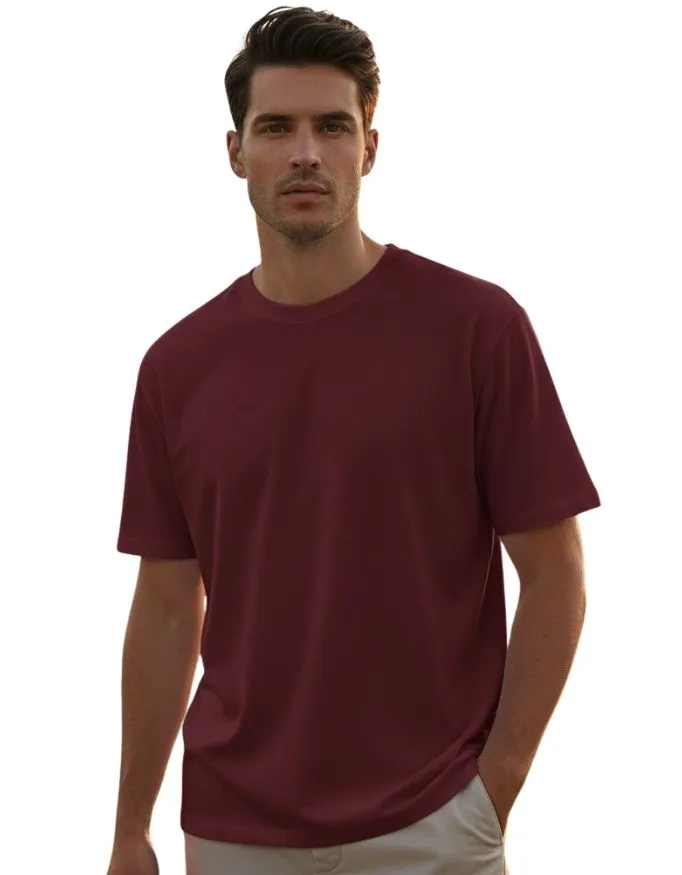 Plain Unisex Terry Oversized Tee