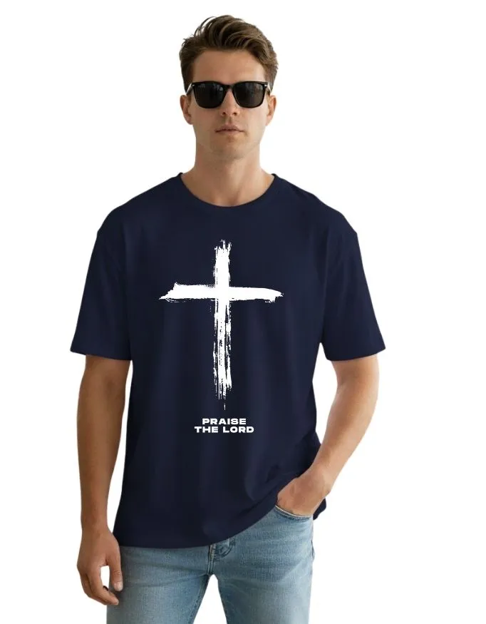 Jesus Love Unisex Terry Fabric Oversized Tee