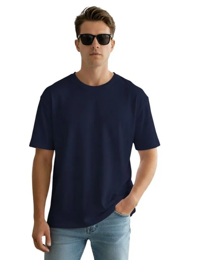 Plain Unisex Terry Oversized Tee