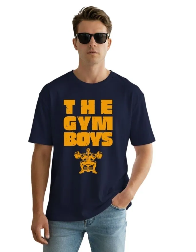Gym Boys Unisex Terry Fabric Oversized Tee