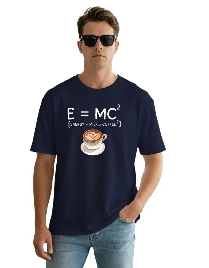 Coffee Love Unisex Terry Fabric Oversized Tee