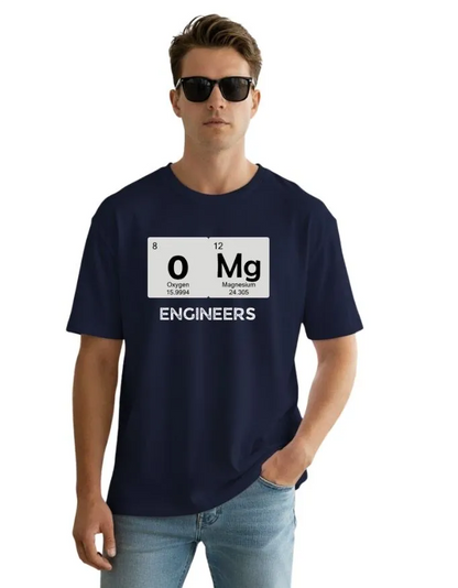 OMG Unisex Terry Fabric Oversized Tee